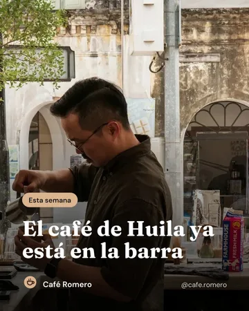 Tu foto + titular: el café nuevo de la semana (Café Romero, proyecto de demostración)