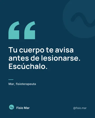 Tu forma de trabajar, en una frase (Fisio Mar, proyecto de demostración)